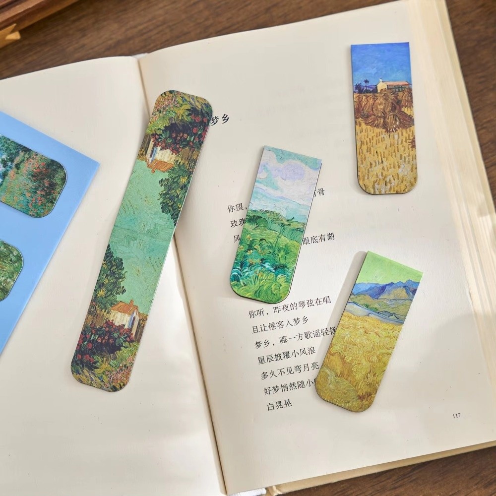 Retro Magnetic Bookmarks Set A - Paperclip Magnetic Set recension och pris