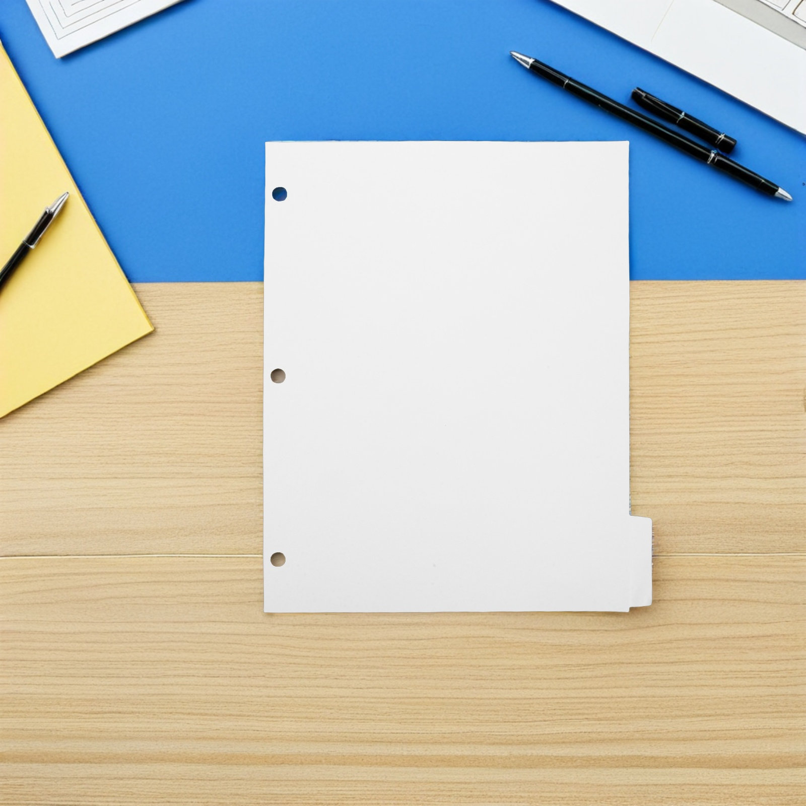 4Sets Blank Write Page Divider - Index Tab Divider recension och pris
