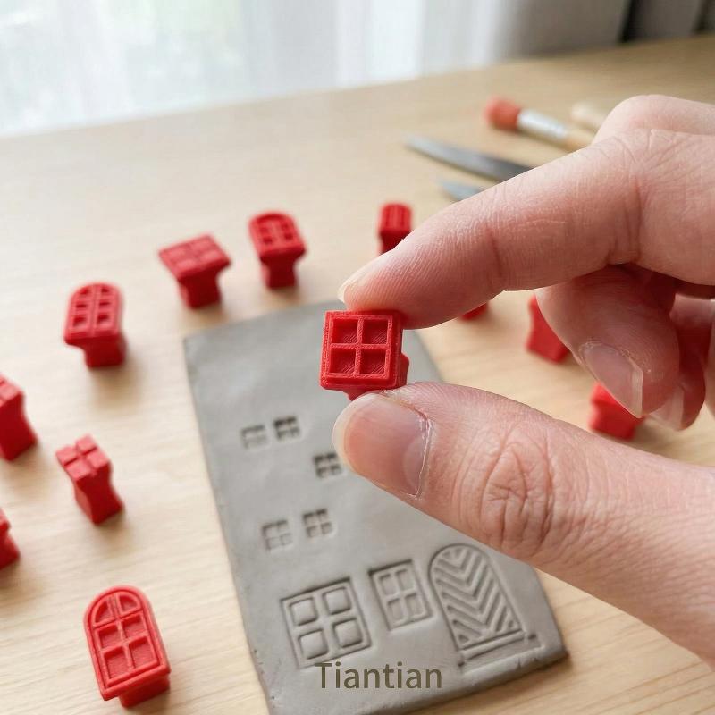25pcs Plastic Clay Stamp & Mol - Wax Seal Stamp Kit recension och pris