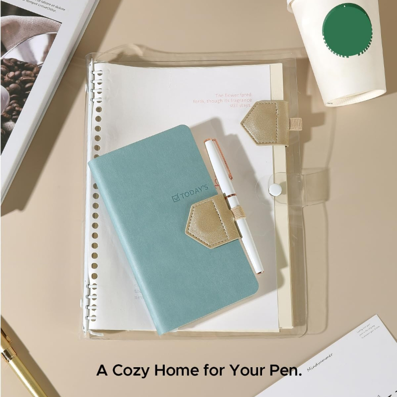 1pc Magnetic PU Leather Bookma - Bookmark Magnetic Clip recension och pris