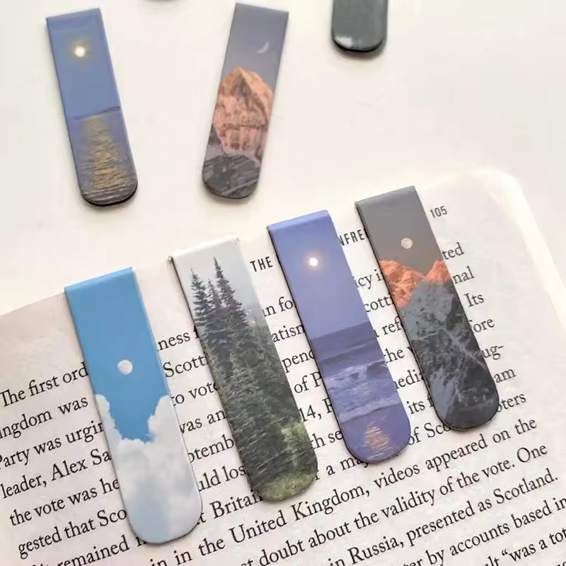2Pcs/Set Magnetic Bookmarks Be - Paperclip Magnetic Set recension och pris