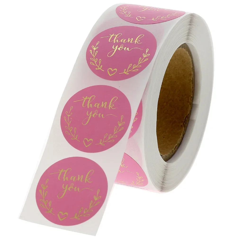 50-500pcs Thank You Sticker Pi - Stationery Supply Business recension och pris