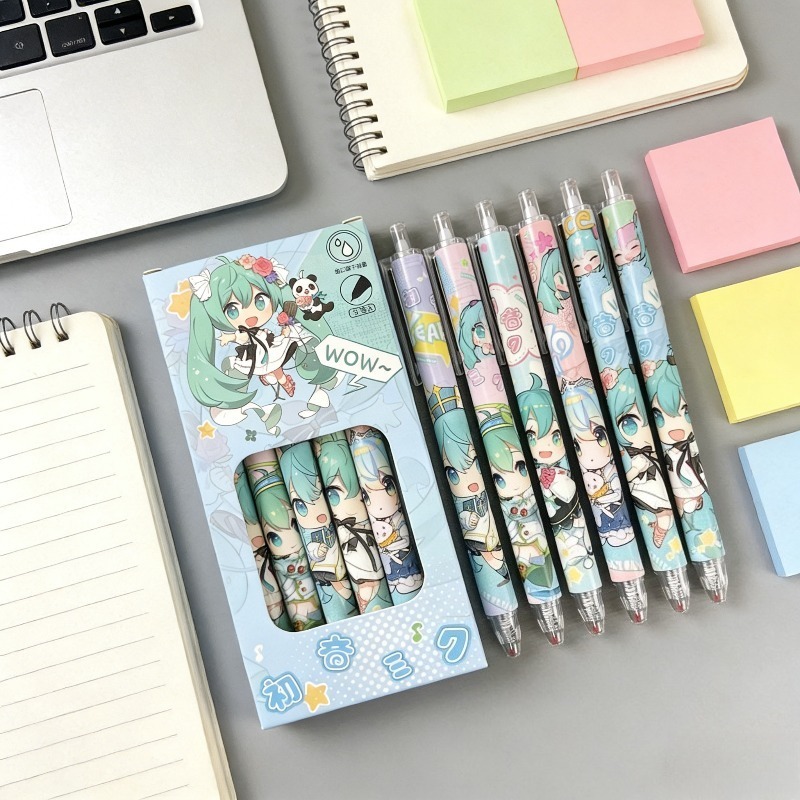 Hatsune Miku quick-drying gel  - Gel Ink Pen Set recension och pris