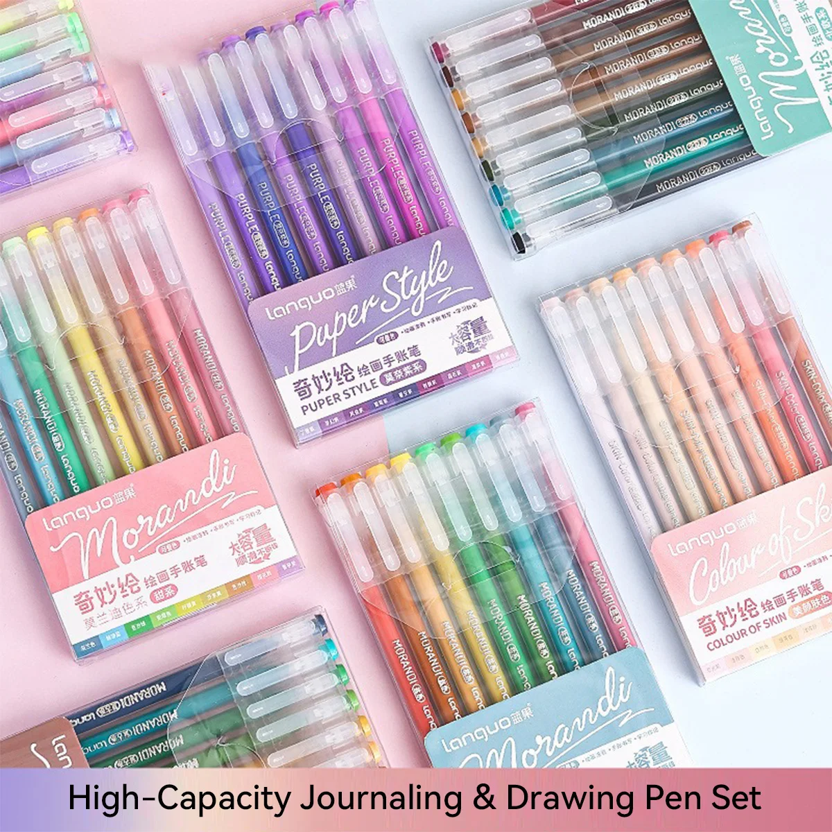 9pcs Set Morandi Color 0.5mm G - Gel Ink Pen Set recension och pris