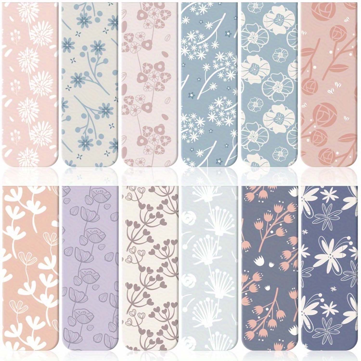 12pcs Flower Magnetic Bookmark - Bookmark Magnetic Clip recension och pris