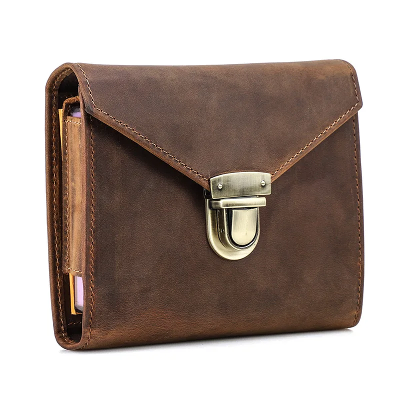 Luxury Retro Leather Notebook  - Office Stationery Supply Business recension och pris