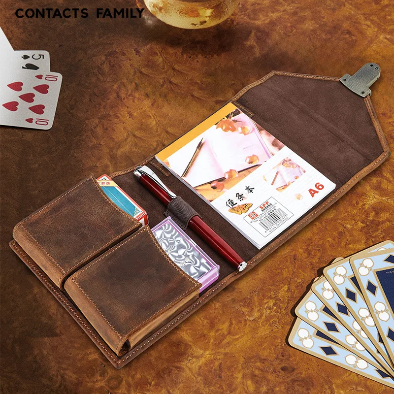Luxury Retro Leather Notebook  - Office Stationery Supply Business recension och pris
