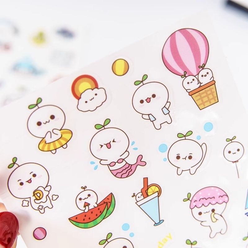 6 Sheets/Pack Cartoon Cat and  - Total Stationery & Office Supply recension och pris
