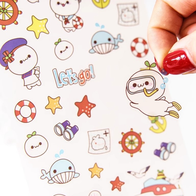 6 Sheets/Pack Cartoon Cat and  - Total Stationery & Office Supply recension och pris