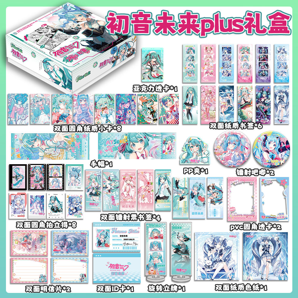 Anime Hatsune Miku upporting T - Bookmark Magnetic Clip recension och pris