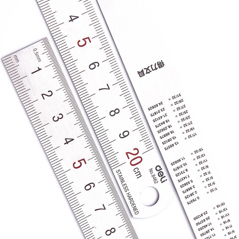 Deli 20cm Stainless Steel Meta - Stationery Office Supply Store recension och pris