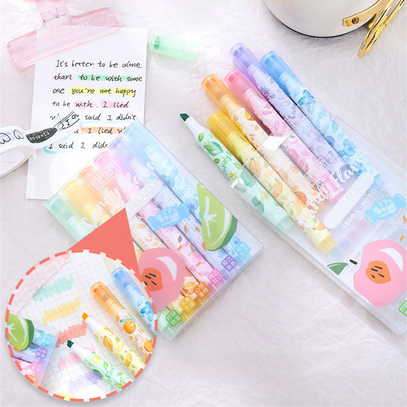 Creative Fruit Scented Highlig - Highlighter Set Pastel recension och pris