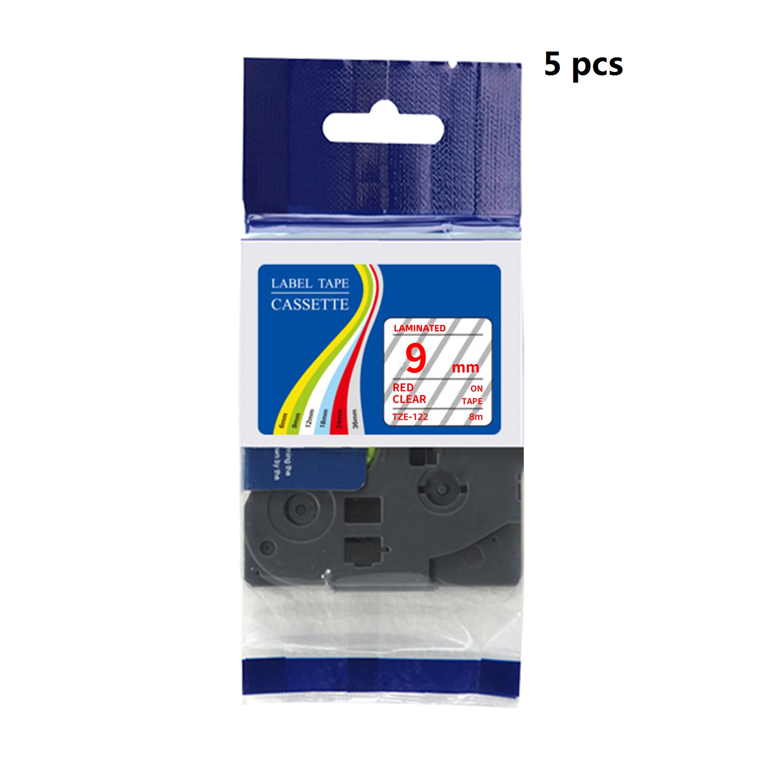5 Pcs Compatible Brother TZe L - Label Printer Tape recension och pris