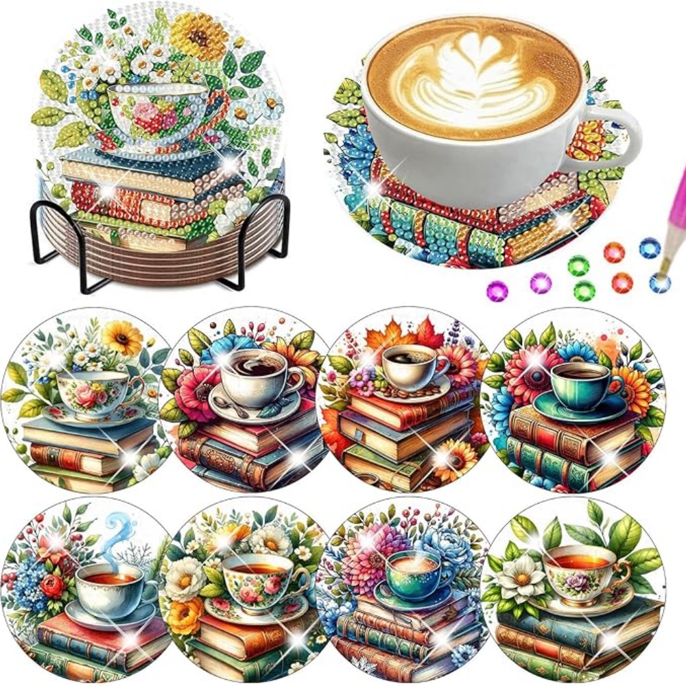 8PCS/DIY Diamond Art Painting  - Graph Paper Pad recension och pris