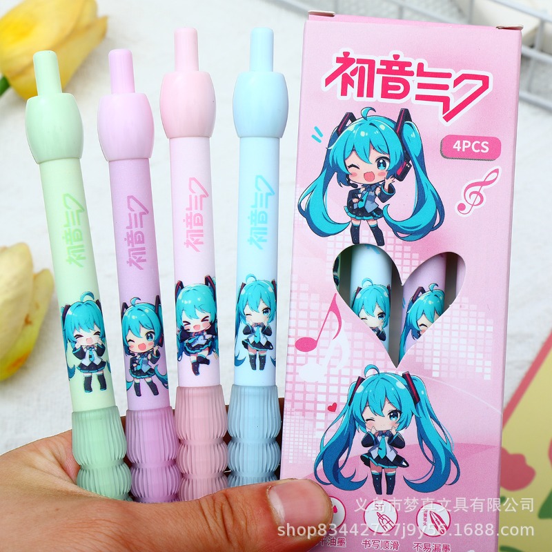Kawaii Hatsune Miku Gel Pen Cu - Gel Ink Pen Set recension och pris