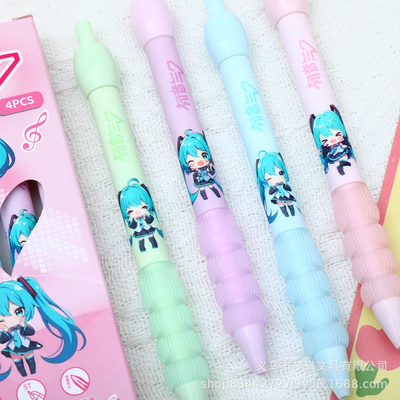 Kawaii Hatsune Miku Gel Pen Cu - Gel Ink Pen Set recension och pris
