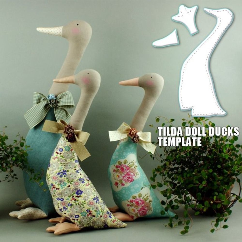 Transparent Doll Ducks Decor T - Ruler Set Transparent recension och pris