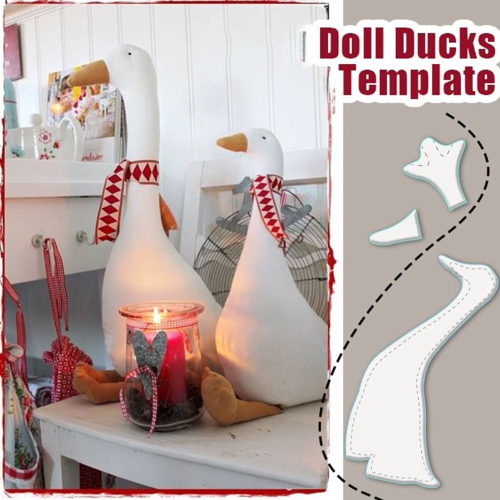 Transparent Doll Ducks Decor T - Ruler Set Transparent recension och pris