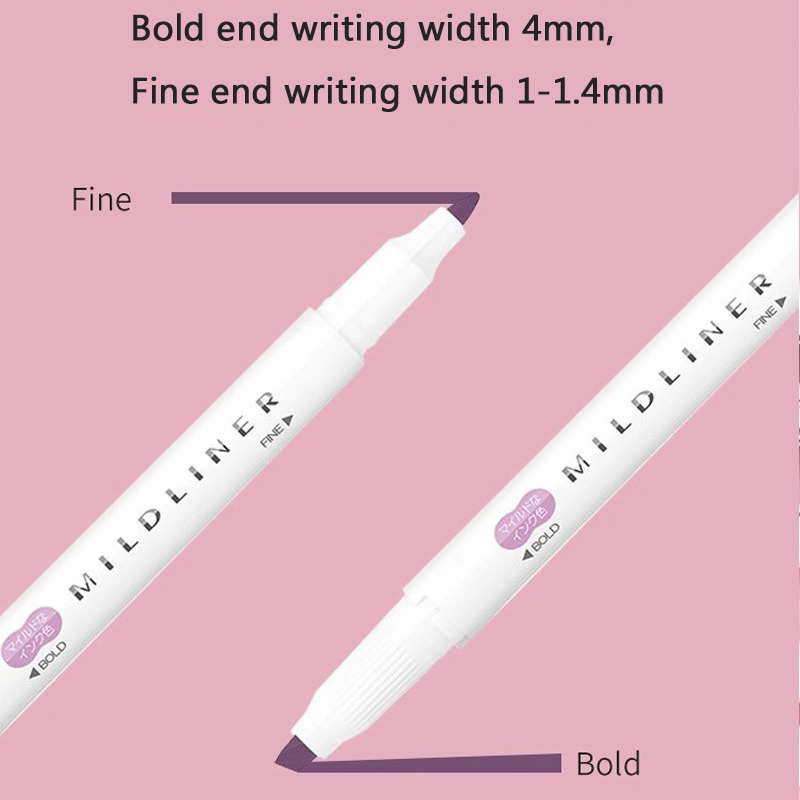 NEW zebra mildliner highlighte - Highlighter Set Pastel recension och pris
