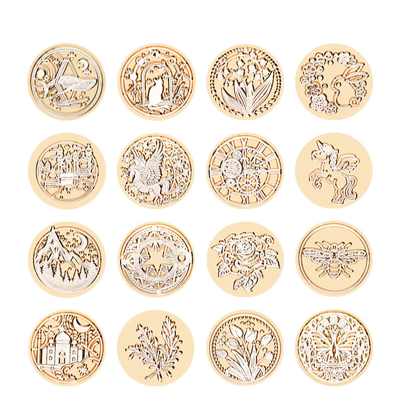 Star Sky Lotus Rose Pattern Wa - Wax Seal Stamp Kit recension och pris