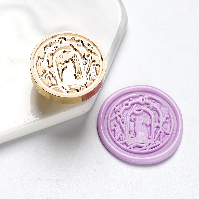 Star Sky Lotus Rose Pattern Wa - Wax Seal Stamp Kit recension och pris