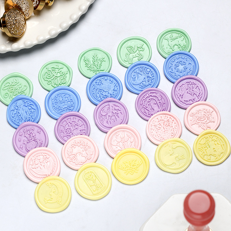 Star Sky Lotus Rose Pattern Wa - Wax Seal Stamp Kit recension och pris