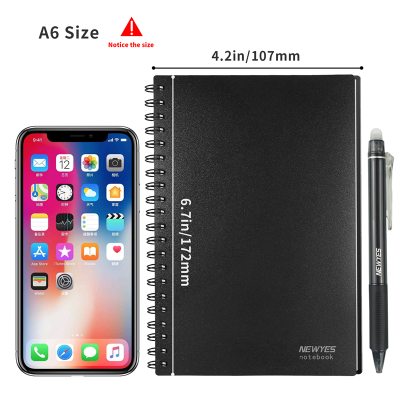 A6 Size Smart Reusable Erasabl - Graph Paper Pad recension och pris