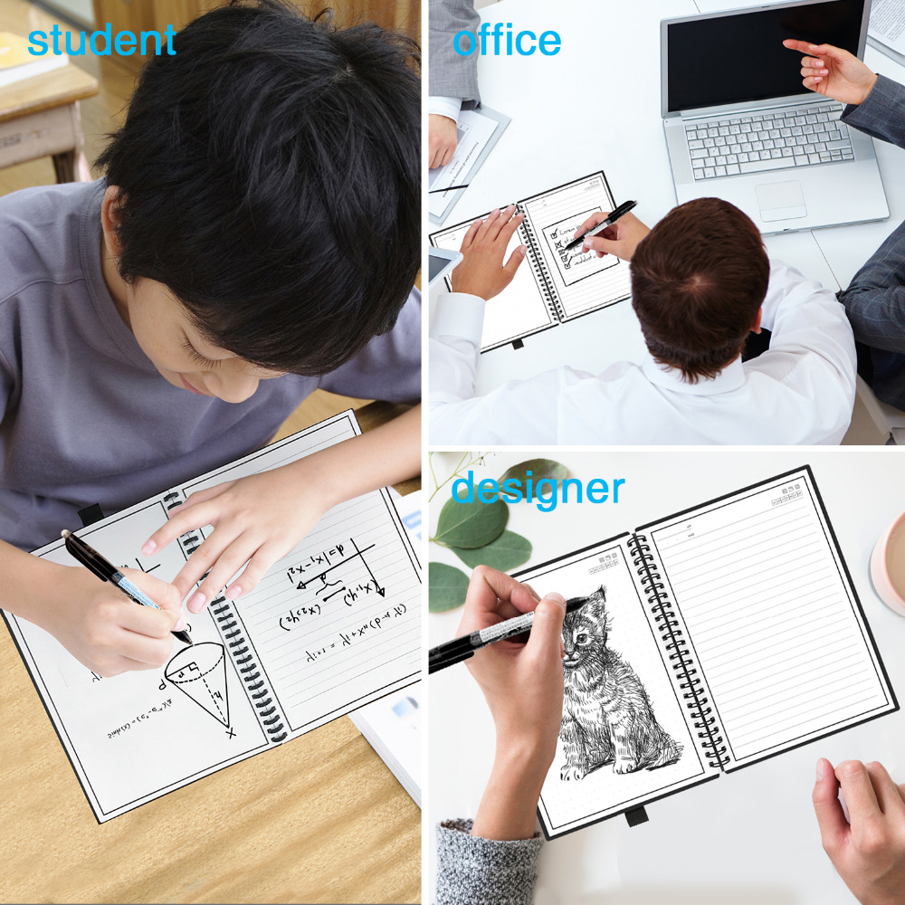 A6 Size Smart Reusable Erasabl - Graph Paper Pad recension och pris