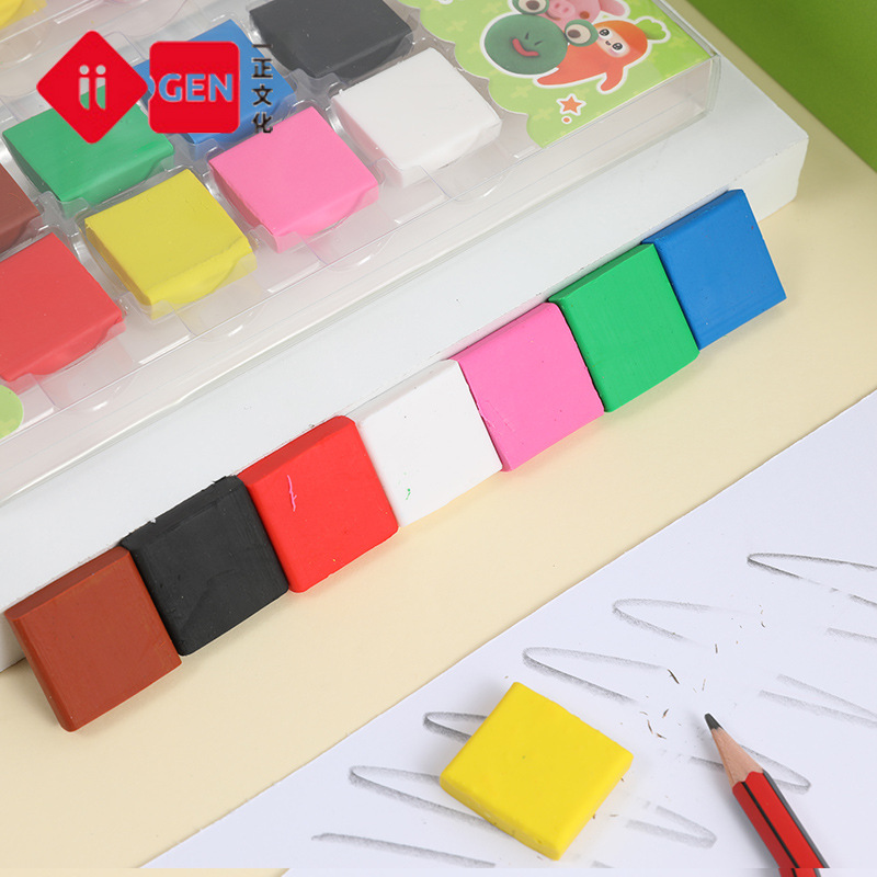 8 PCS/Lot High Quality Candy C - Rubber Eraser Kneaded recension och pris