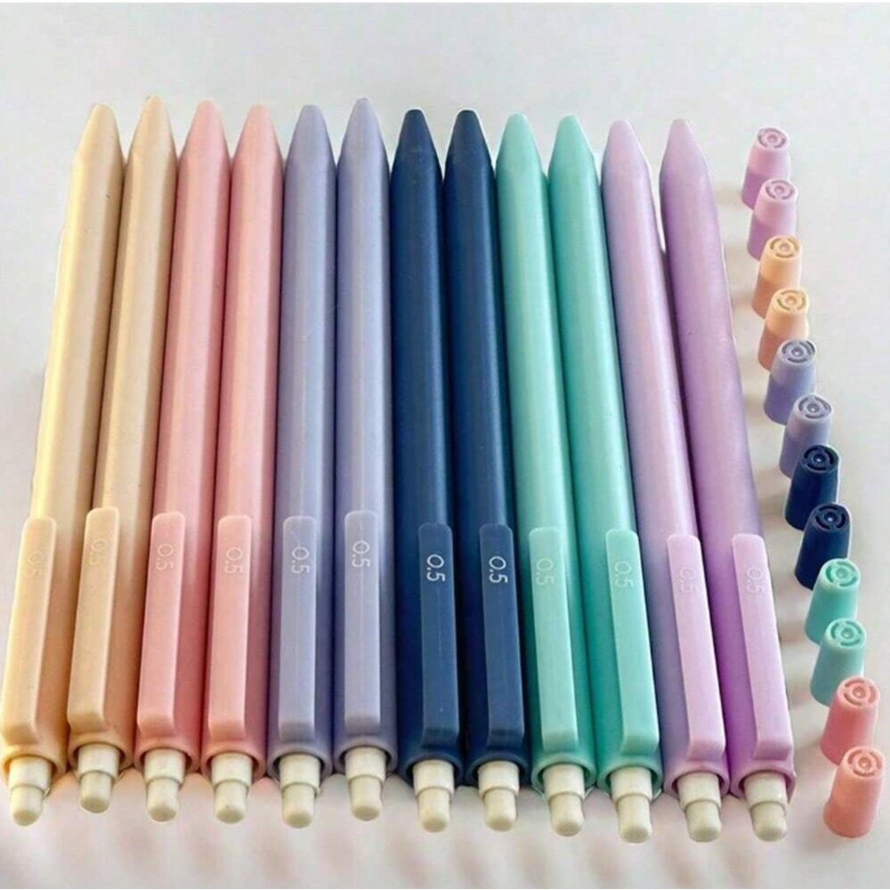 Cute Pastel Mechanical Pencil  - Highlighter Set Pastel recension och pris