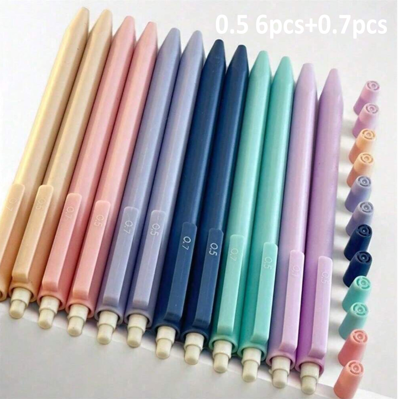 Cute Pastel Mechanical Pencil  - Highlighter Set Pastel recension och pris