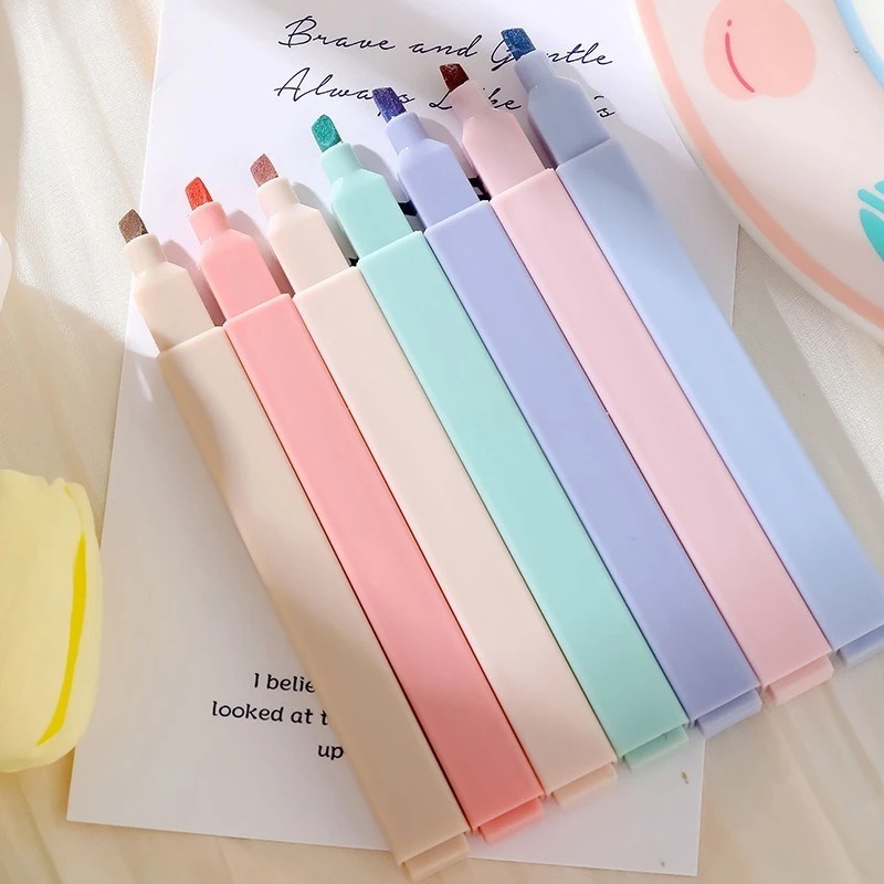 6pcs/set Pastel Color Highligh - Highlighter Set Pastel recension och pris