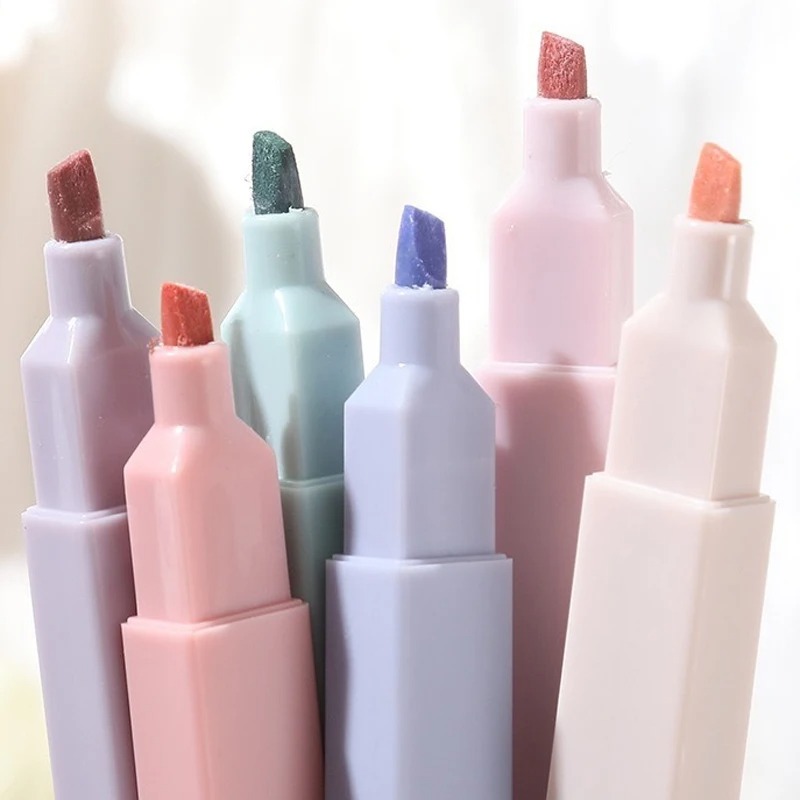 6pcs/set Pastel Color Highligh - Highlighter Set Pastel recension och pris