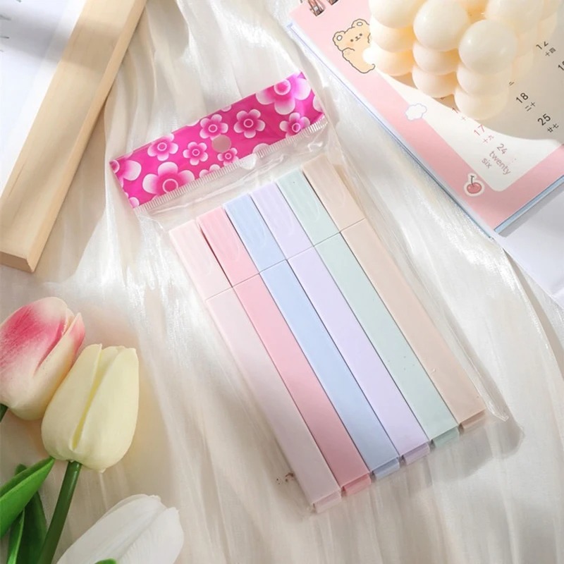 6pcs/set Pastel Color Highligh - Highlighter Set Pastel recension och pris