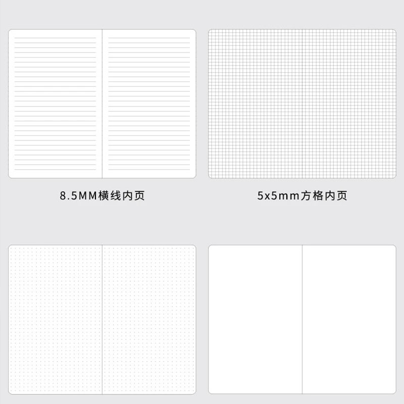 PU Cover Notebook A5 Password  - Index Tab Divider recension och pris
