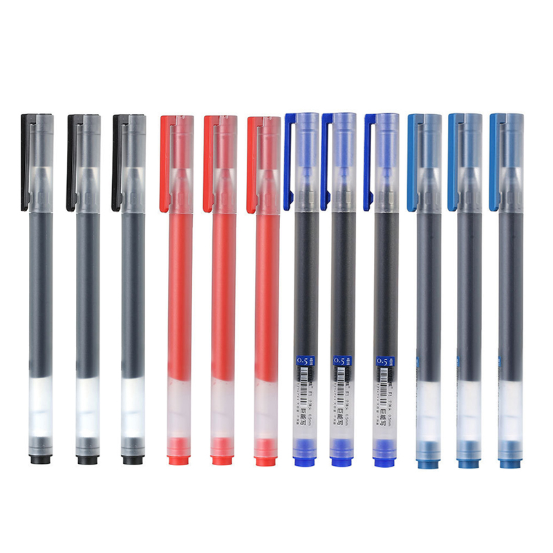 12/6Pc/Lot Gel Pen 0.5MM Ink S - Office Stationery Supply Business recension och pris