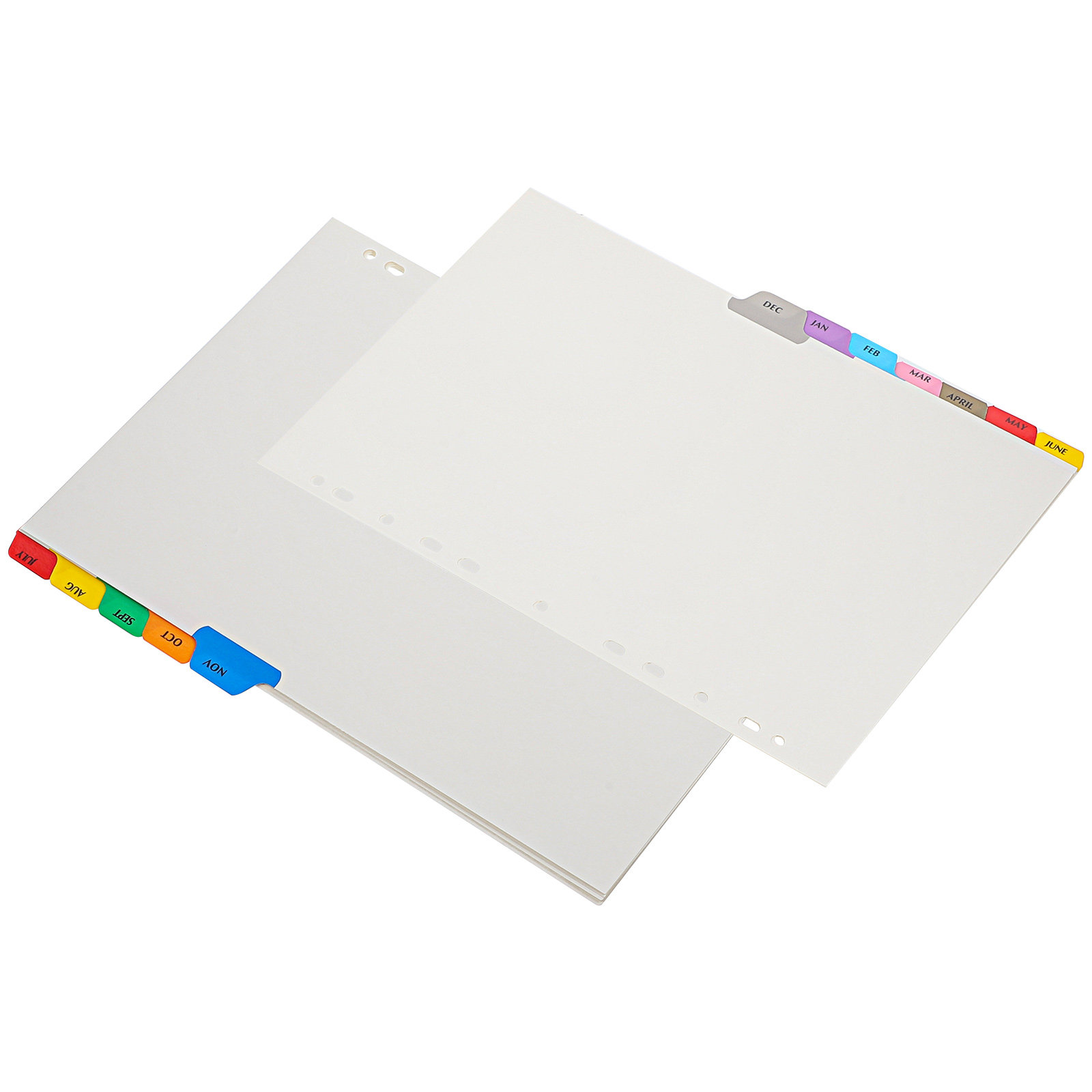 12Sheets Binder Dividers Tabs  - Index Tab Divider recension och pris