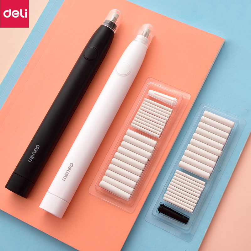 Deli Electric Eraser Pencil Dr - Rubber Eraser Kneaded recension och pris