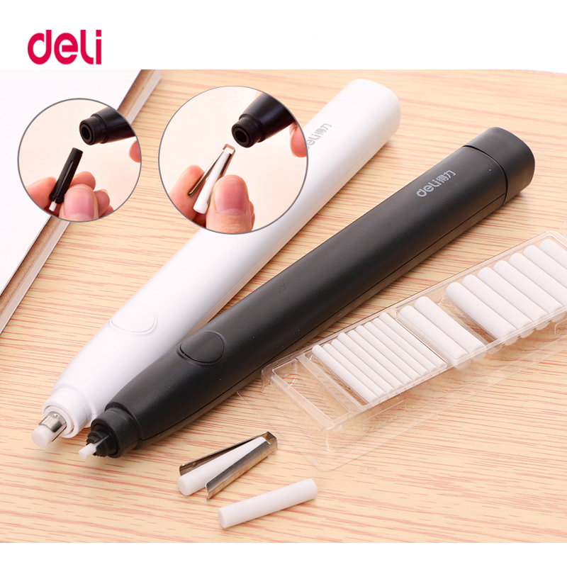 Deli Electric Eraser Pencil Dr - Rubber Eraser Kneaded recension och pris