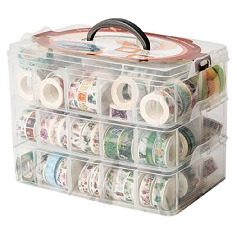 Clear 3 Layers 30 Grids Washi  - Washi Tape Set recension och pris