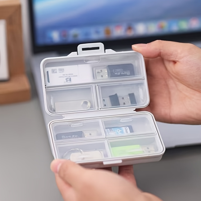 1PC USB Storage Box with Compa - Stationery Office Supply Store recension och pris