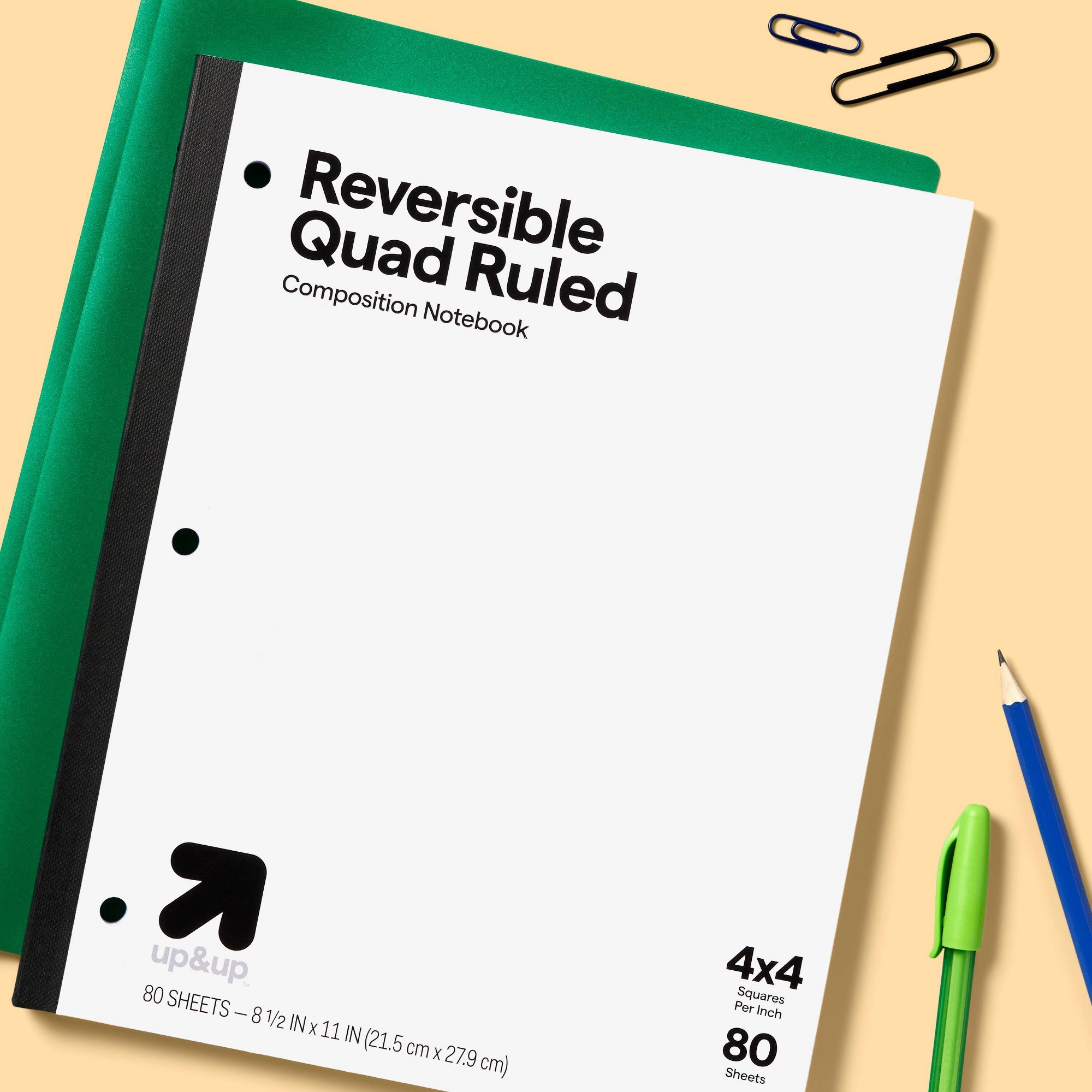 1pcs Reversible Quad Ruled Com - Graph Paper Pad recension och pris