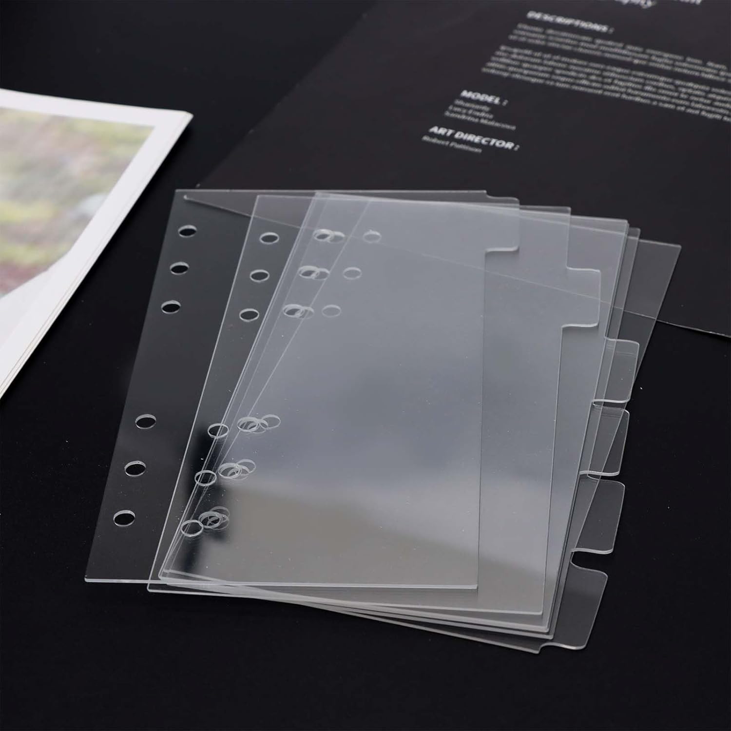 A5/A6/A7 Binder Dividers Plann - Index Tab Divider recension och pris