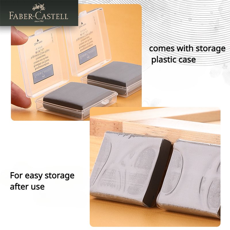1Pc Faber-Castell  Drawing Art - Rubber Eraser Kneaded recension och pris