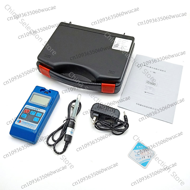 Handheld WT103 Gauss Meter Mag - Bookmark Magnetic Clip recension och pris