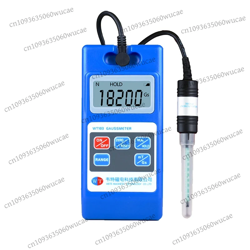 Handheld WT103 Gauss Meter Mag - Bookmark Magnetic Clip recension och pris