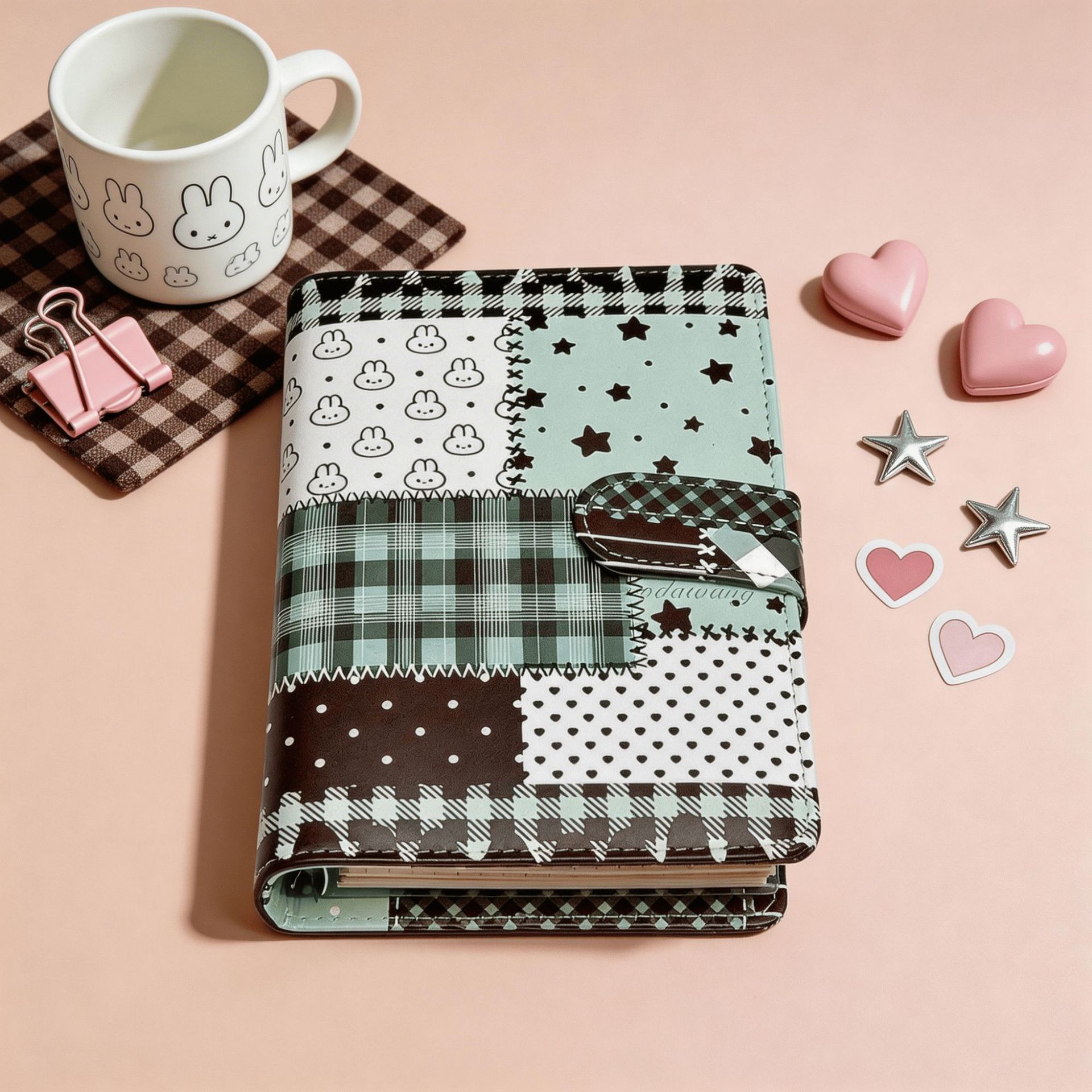 A6 Green Spliced Grid Notebook - Graph Paper Pad recension och pris