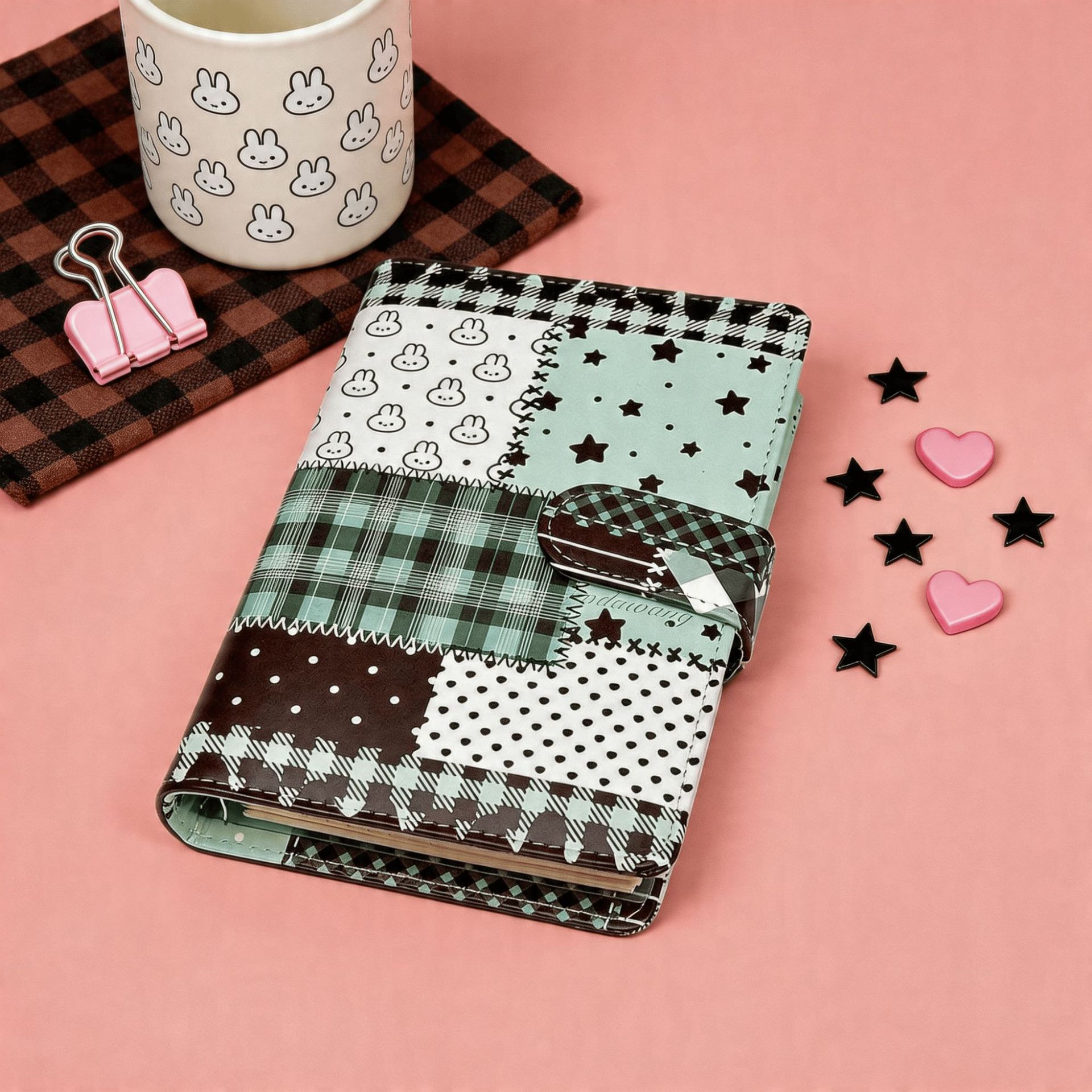 A6 Green Spliced Grid Notebook - Graph Paper Pad recension och pris