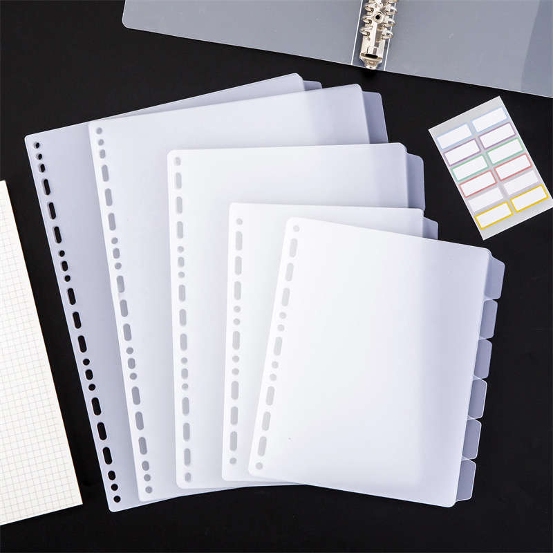 A4 A5 B5 Binder Dividers Gener - Index Tab Divider recension och pris