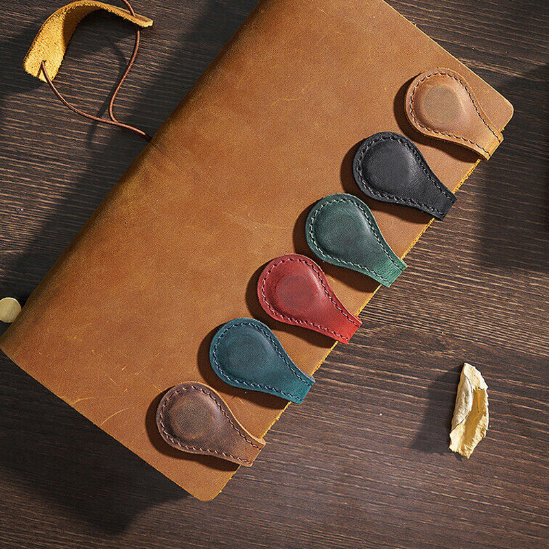 Magnetic Leather Bookmark Doub - Bookmark Magnetic Clip recension och pris